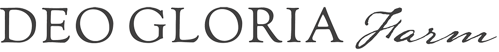 deo gloria farm logo